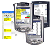 Standard Data Libraries, on screen folders guide data selection